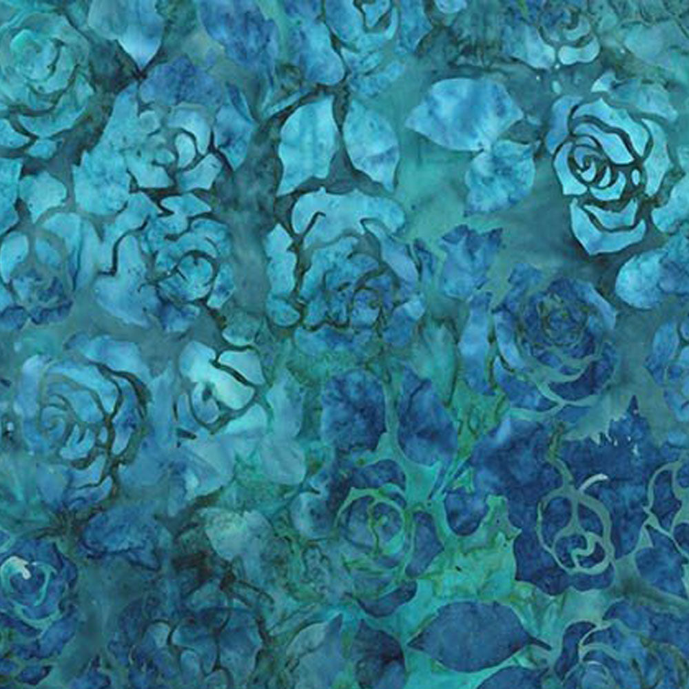 Teal Artisan Batik - Gazebo 4 - Robert Kaufman