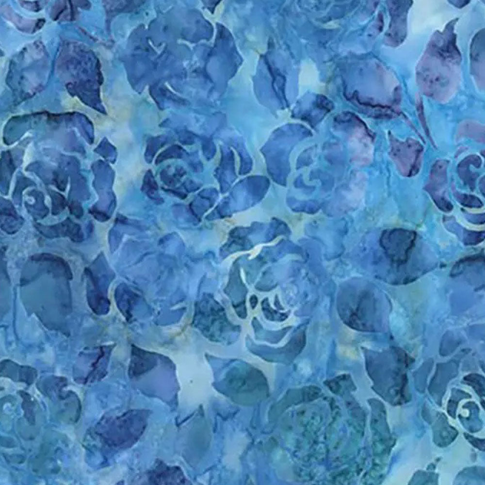 Blue Flowers - Komo Batik - CD-02071-203